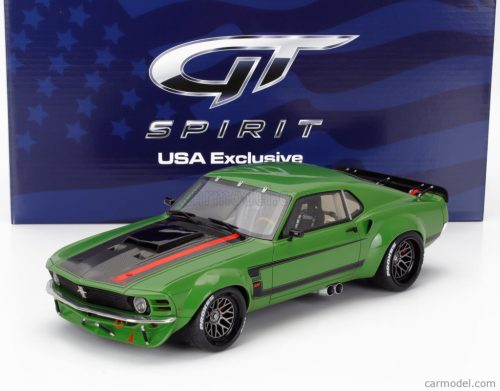 FORD USA  MUSTANG BOSS 427 WIDEBODY BY RUFFIAN COUPE 1970  GREEN BLACK
