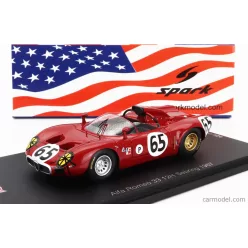   ALFA ROMEO  33 SPIDER TEAM AUTODELTA N 65 12h SEBRING 1967 A.DE ADAMICH - T.ZECCOLI  RED