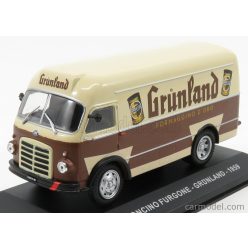   OM FIAT  LEONCINO TRUCK VAN GRUNLAND FORMAGGINO D'ORO 1959  BROWN BEIGE