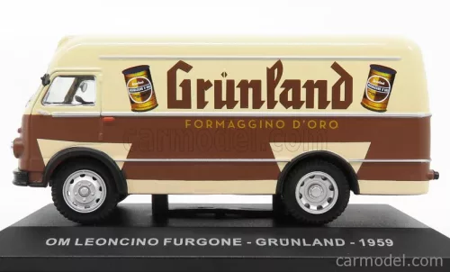OM FIAT  LEONCINO TRUCK VAN GRUNLAND FORMAGGINO D'ORO 1959  BROWN BEIGE