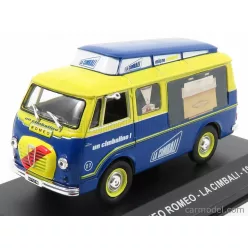 ALFA ROMEO  ROMEO FURGONE VAN - LA CIMBALI 1955  BLUE YELLOW