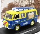 ALFA ROMEO  ROMEO FURGONE VAN - LA CIMBALI 1955  BLUE YELLOW
