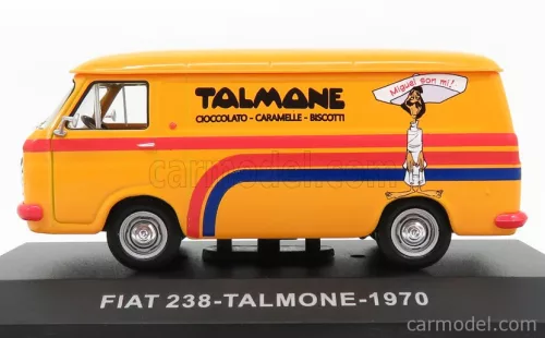FIAT  238 VAN TALMONE 1970  YELLOW RED