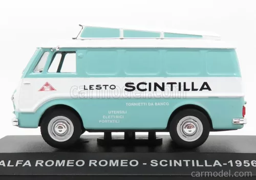 ALFA ROMEO  ROMEO VAN SCINTILLA 1956  LIGHT GREEN WHITE