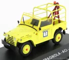 FIAT  CAMPAGNOLA ACI 1965 - CARRO ATTREZZI - WRECKER ROAD SERVICE  YELLOW