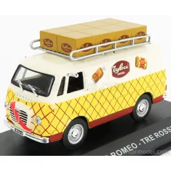 ALFA ROMEO  ROMEO 1 VAN TRE ROSSI 1960  CREAM YELLOW