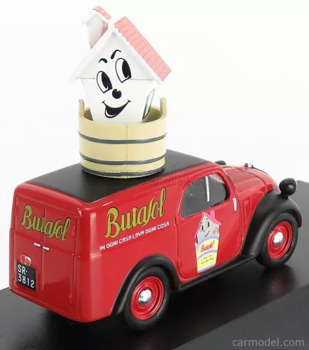 FIAT  500 FURGONCINO VAN BUTASOL 1948  RED BLACK