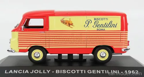 LANCIA  JOLLY VAN BISCOTTI GENTILINI 1962  ORANGE YELLOW