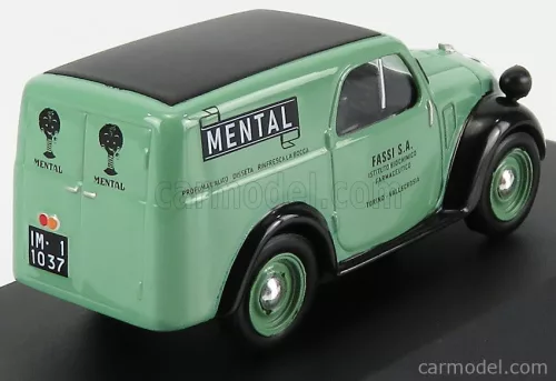 FIAT  500A FURGONCINO VAN MENTAL 1953  LIGHT GREEN BLACK