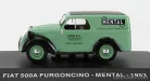 FIAT  500A FURGONCINO VAN MENTAL 1953  LIGHT GREEN BLACK