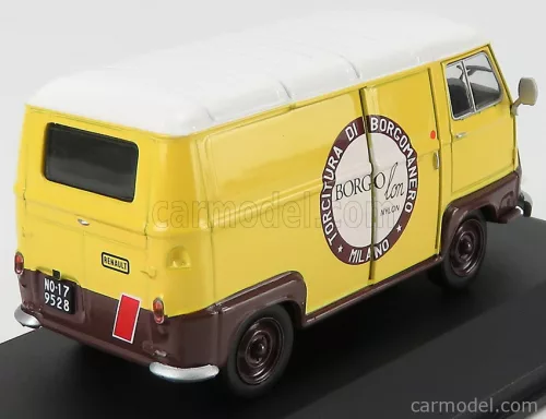 RENAULT  ESTAFETTE VAN BORGOLON 1969  YELLOW BROWN WHITE