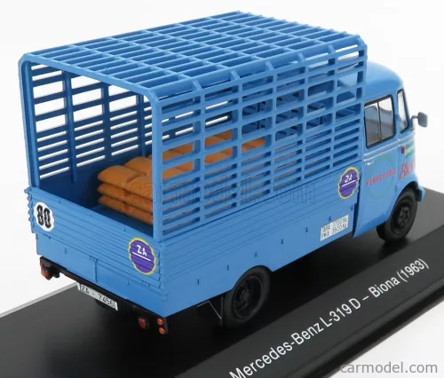 MERCEDES BENZ  L319D TRUCK PIENSOS BIONA 1963  LIGHT BLUE