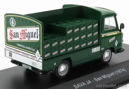 SAVA  J4 TRUCK CERVEZA SAN MIGUEL 1974  GREEN