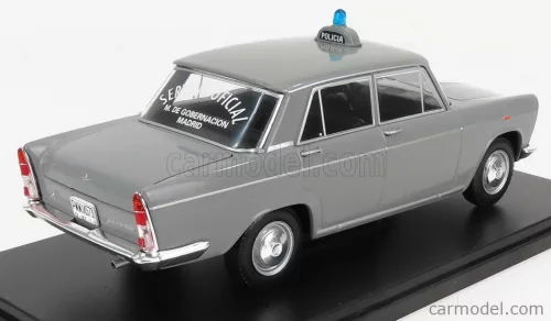 SEAT FIAT  1500 SERVICIO OFICIAL MADRID POLICIA ARMADA POLICE 1965 - CON VETRINA - WITH SHOWCASE
