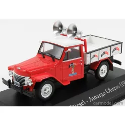   RASTROJERO  DINFIA DIESEL AMARGO OBRERO PICK-UP 1955  RED WHITE