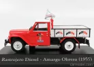 RASTROJERO  DINFIA DIESEL AMARGO OBRERO PICK-UP 1955  RED WHITE