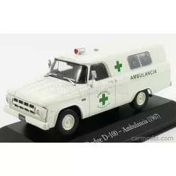 DODGE  D-100 AMBULANCIA 1967 AMBULANCE  WHITE