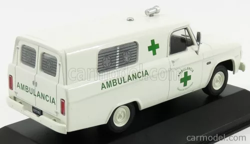 DODGE  D-100 AMBULANCIA 1967 AMBULANCE  WHITE