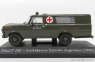 FORD USA  F-100 VAN AMBULANCIA EJERCITO ARGENTINA 1969  MILITARY GREEN