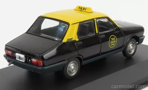 RENAULT  R12 TL TAXI GCBA 1994  BLACK YELLOW