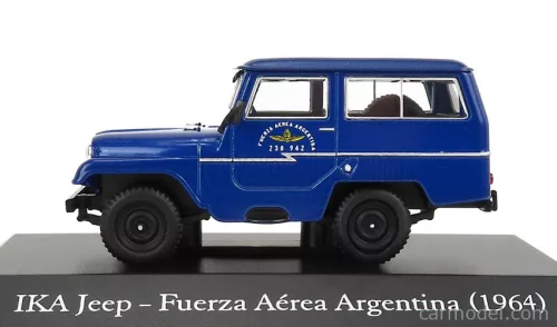 IKA  JEEP FUERZA AEREA ARGENTINA POLICE 1964  BLUE