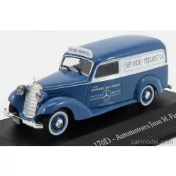   MERCEDES BENZ  170D VAN MERCEDES - AUTOMOTORES JUAN MANUEL FANGIO 1954  BLUE WHITE