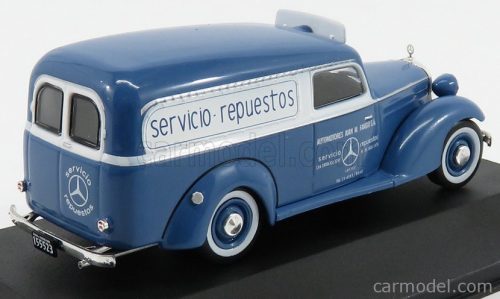 MERCEDES BENZ  170D VAN MERCEDES - AUTOMOTORES JUAN MANUEL FANGIO 1954  BLUE WHITE