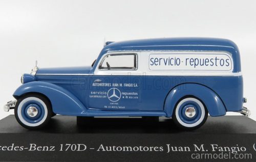 MERCEDES BENZ  170D VAN MERCEDES - AUTOMOTORES JUAN MANUEL FANGIO 1954  BLUE WHITE