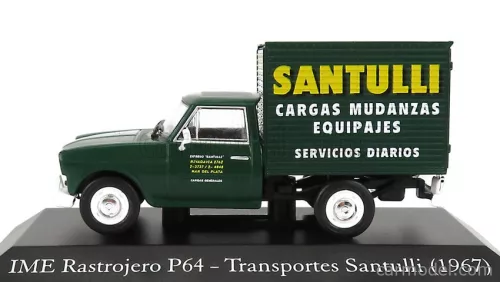 IME  RASTROJERO PICK-UP CLOSED SANTULLI TRANSPORTS 1967  GREEN
