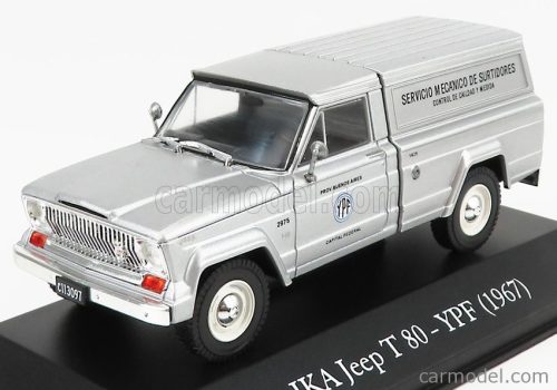 IKA  JEEP T80 YPF SERVICIO MECANICO DE SURTIDORES 1967  SILVER