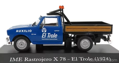 IME  RASTROJERO X78 PICK-UP OPEN EL TROLE 1974  BLUE BLACK