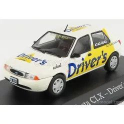 FORD ENGLAND  FIESTA CLX DRIVER'S 1997  WHITE YELLOW