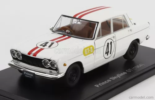 PRINCE  SKYLINE GT N 41 RACING 1964  WHITE RED