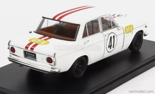 PRINCE  SKYLINE GT N 41 RACING 1964  WHITE RED