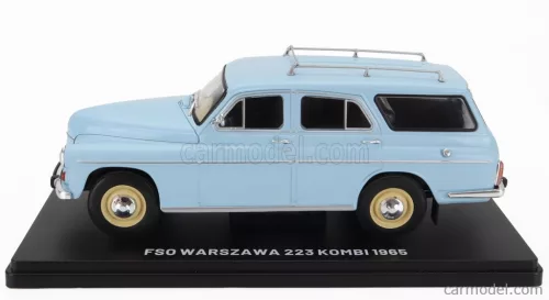 WARSZAWA  223 FSO KOMBI SW STATION WAGON 1965  LIGHT BLUE