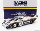 PORSCHE  956K TEAM PORSCHE RACING N 2 1000km NURBURGRING RECORD LAP NORDSCHLEIFE 6:11,13 min 1983 STEFAN BELLOF - DEREK BELL  WHITE BLUE