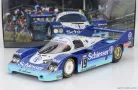 PORSCHE  956B 2.6L TURBO TEAM BRUN MOTORSPORT N 19 1000km SPA 1985 STEFAN BELLOF - THIERRY BOUTSEN  2 TONE BLUE WHITE