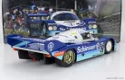 PORSCHE  956B 2.6L TURBO TEAM BRUN MOTORSPORT N 19 1000km SPA 1985 STEFAN BELLOF - THIERRY BOUTSEN  2 TONE BLUE WHITE