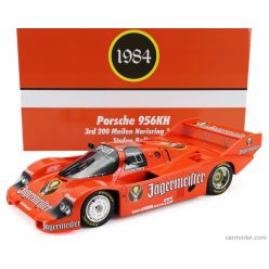   PORSCHE  956B JAGERMEISTER TEAM BRUN MOTORSPORT N 1 3rd 200 MILES NORISRING 1984 STEFAN BELLOF  ORANGE
