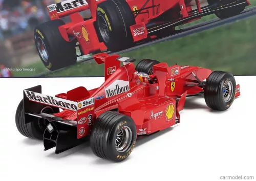 FERRARI  F1  F300 N 3 WITH TOWER WINGS 2nd IMOLA GP 1998 MICHAEL SCHUMACHER  RED