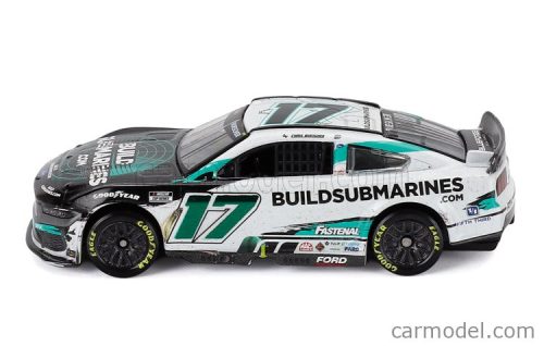 CHEVROLET  CAMARO TEAM JKF N 17 NASCAR CUP SERIES 2024 CHRIS BUESCHER  WHITE BLACK GREEN