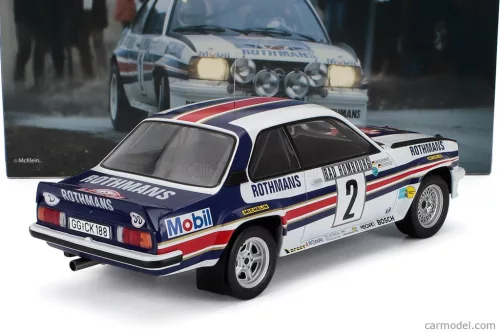 OPEL  ASCONA 400 ROTHMANS (night version) N 2 WINNER RALLY MONTECARLO 1982 WALTER ROHRL - CHRISTIAN GEISTDORFER  WHITE BLUE