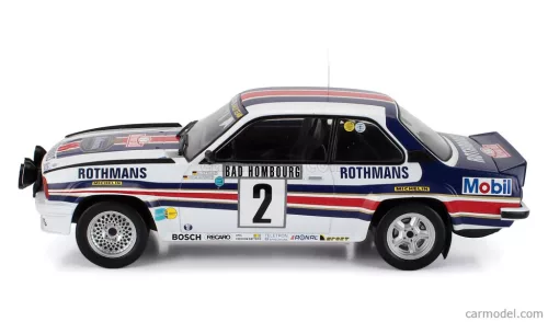 OPEL  ASCONA 400 ROTHMANS (night version) N 2 WINNER RALLY MONTECARLO 1982 WALTER ROHRL - CHRISTIAN GEISTDORFER  WHITE BLUE