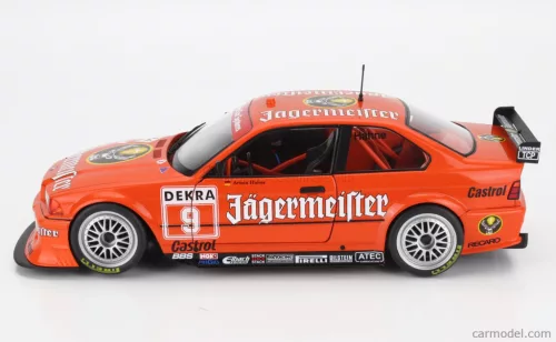 BMW  3-SERIES COUPE (E36) JAGERMEISTER TEAM LINDER N 9 DTM SEASON 1993 ARMIN HAHNE  ORANGE
