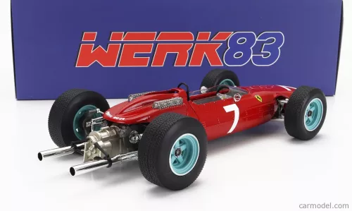 FERRARI F1 158 TEAM SCUDERIA FERRARI N 7 WORLD CHAMPION WINNER GERMANY GP 1964 JOHN SURTEES