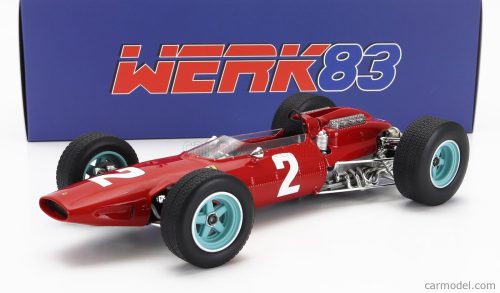 FERRARI F1 158 TEAM SCUDERIA FERRARI N 2 WORLD CHAMPION WINNER MONZA ITALY GP 1964 JOHN SURTEES