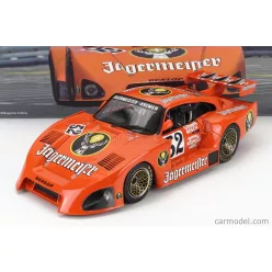   PORSCHE   935 K4 TURBO TEAM KREMER JAGERMEISTER N 52 WINNER NORISRING DRM 1981 B.WOLLEK   ORANGE