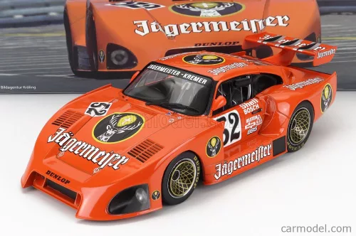 PORSCHE   935 K4 TURBO TEAM KREMER JAGERMEISTER N 52 WINNER NORISRING DRM 1981 B.WOLLEK   ORANGE