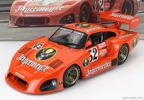 PORSCHE  935 K4 TURBO TEAM KREMER JAGERMEISTER N 52 2nd ZOLDER DRM 1981 B.WOLLEK
