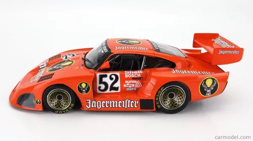 PORSCHE  935 K4 TURBO TEAM KREMER JAGERMEISTER N 52 2nd ZOLDER DRM 1981 B.WOLLEK